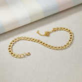Cuban Link Anklet 8"-10"