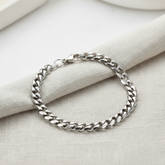 Cuban Link Bracelet 8" Stainless Steel