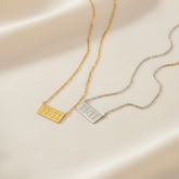 “11:11” Pendant Necklace 16"-18" 18K