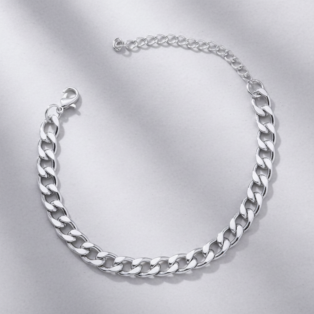 Cuban Link Anklet 8"-10"