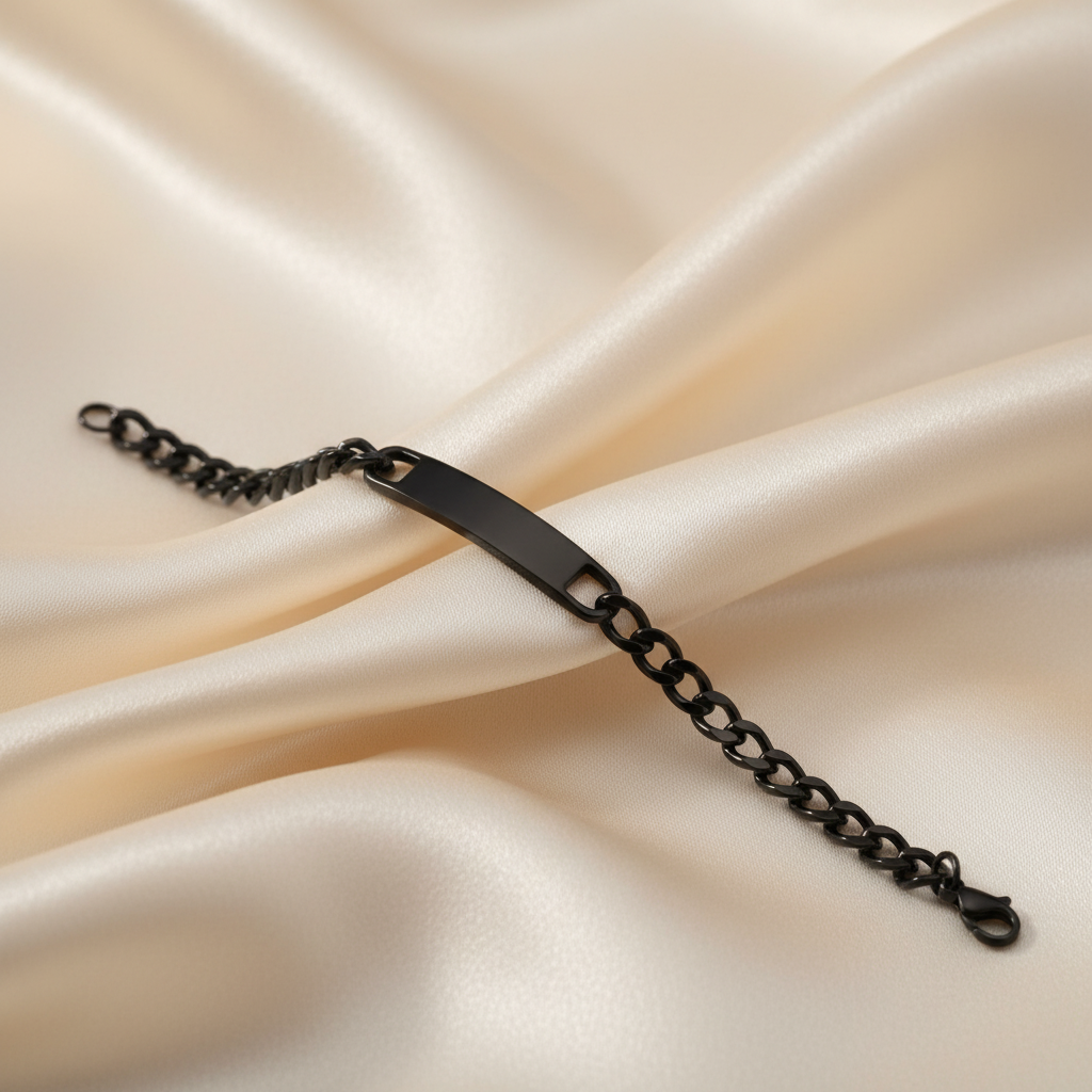Cuban Link Bracelet with tag