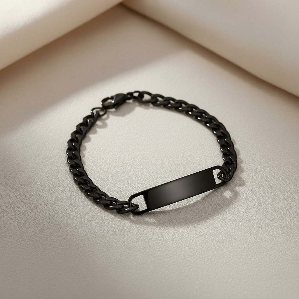 Cuban Link Bracelet with tag
