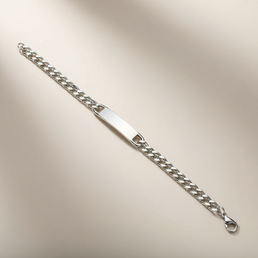Cuban Link Bracelet with tag