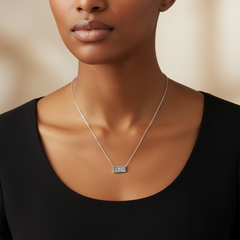 “11:11” Pendant Necklace 18K Gold